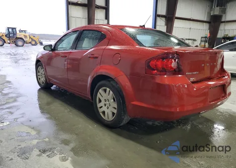 2013 Dodge Avenger Se from USA, damaged, VIN 1C3CDZAB2DN508988